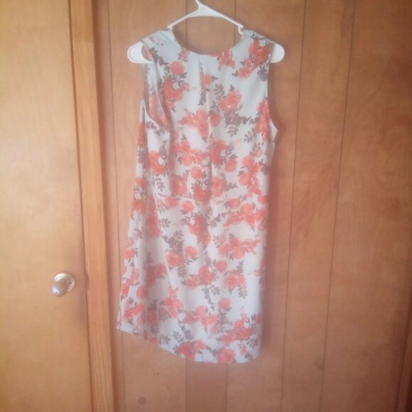 a. new.day Women's Floral Sleeveless Dress Size L - Picture 4 of 4